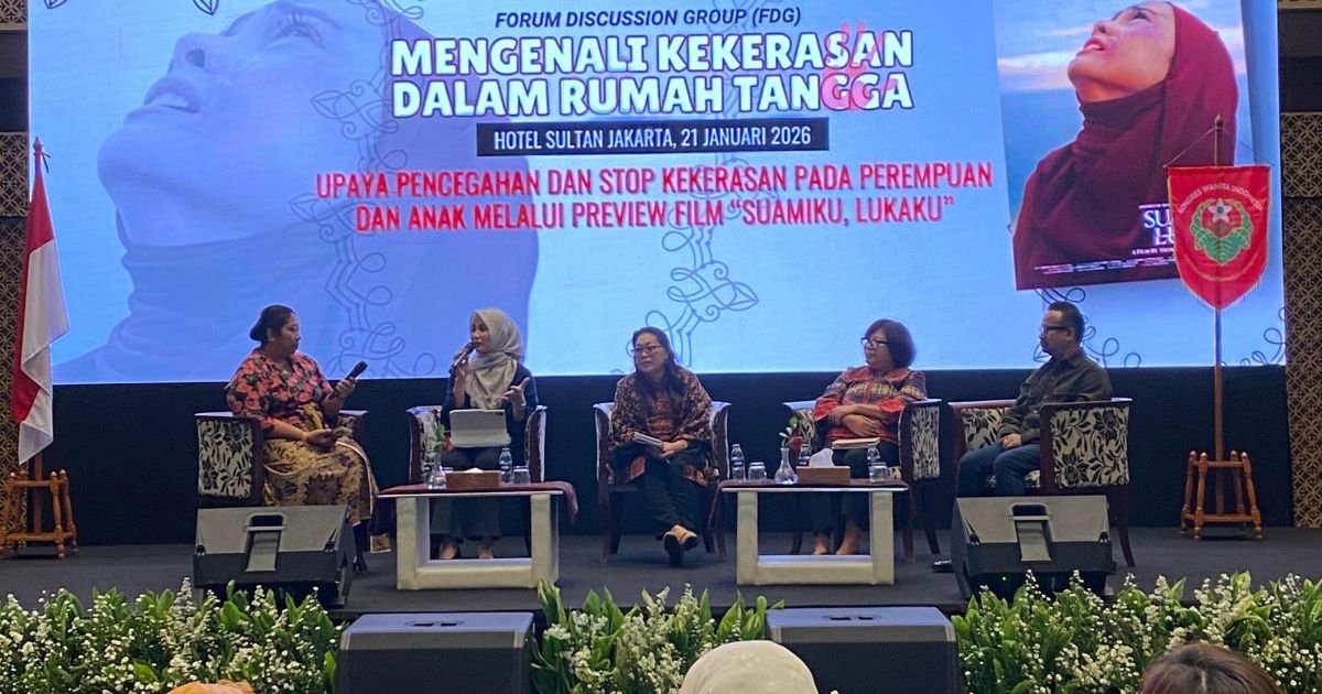 Kowani Gelar Diskusi Isu KDRT dan Preview Film Suamiku Lukaku