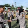 Sejumlah PAMA dan BRIGADIR Polres Lampung Utara mendapat kenaikan pangkat