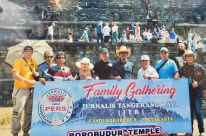 Himpunan JTR  Gelar Family Gathering ke Candi Borobudur Jawa Tengah