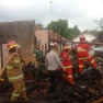Akibat Konsleting Listrik, Satu Rumah Warga di Jasinga Hangus Terbakar