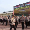 Pimpin Apel Gelar Pasukan Ops Lilin Nala 2023, Kapolda Bengkulu Minta Personil Jamin Rasa Aman Masyarakat