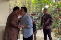 Calon Wakil Preside Nomor Urut 2 Gibran Sambangi Kediaman SBY di Cikeas