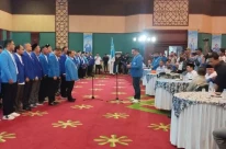 DPD KNPI Kabupaten Bogor Resmi di Lantik, di Pinta Wahyudi Chaniago Kepada Pemkab Bogor