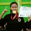 Billa Julian Raih Medali Emas di Kejuaraan Pencak Silat Subang Jawara 2024