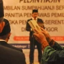 Bawaslu Kota Bogor Lantik dan Ambil Sumpah 18 Anggota Panwascam