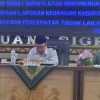 Sekda Lampung Utara Pimpin Rapat dalam Penyerahan Surat Bupati Atas Rekomendasi LHP T.A 2023