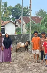 Murid SDN Karang Sakti Lampung Utara Sisihkan Uang Jajan Beli Hewan Qurban Idul Adha 2024