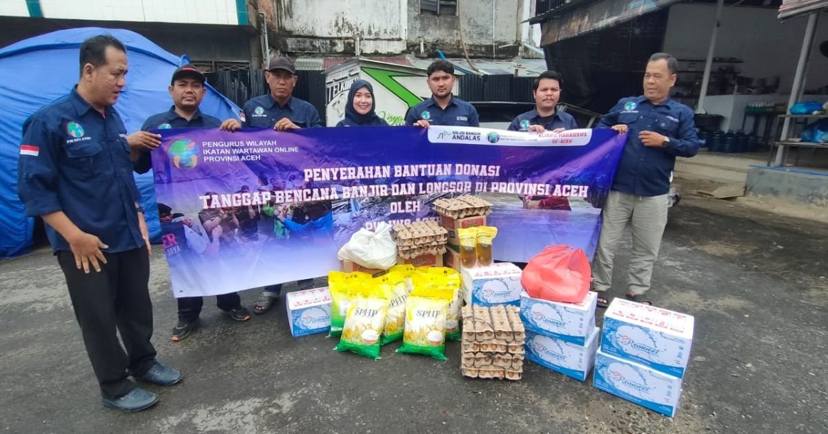 IWO Salurkan Bantuan Tahap II untuk korban Terdampak Bencana di Aceh Timur