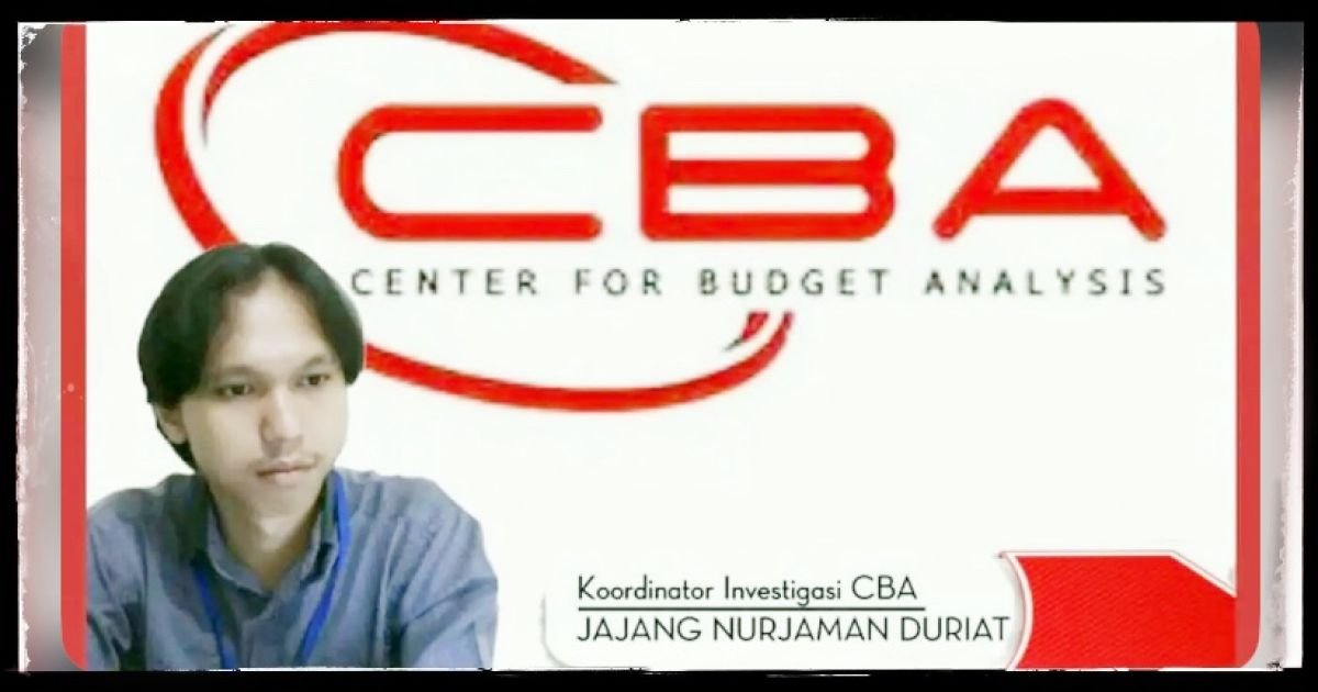 Koordinator CBA, Jajang Nurjaman,