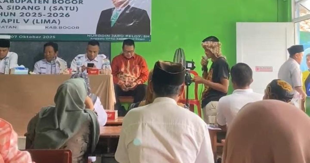 Warga Sukamaju Titip Harapan Ini ke Jaro Peloy Dalam Reses DPRD Kabupaten Bogor di Cigudeg