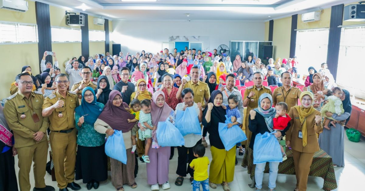 71 Anak di Bogor Selatan dapat Bantuan Tambahan Gizi Selama Enam Bulan