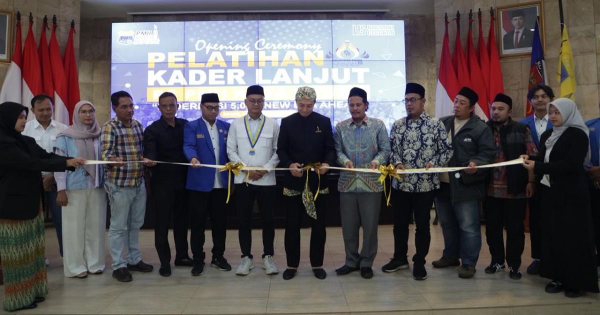 Dedie Rachim Buka Pelatihan Kader Lanjutan PMII