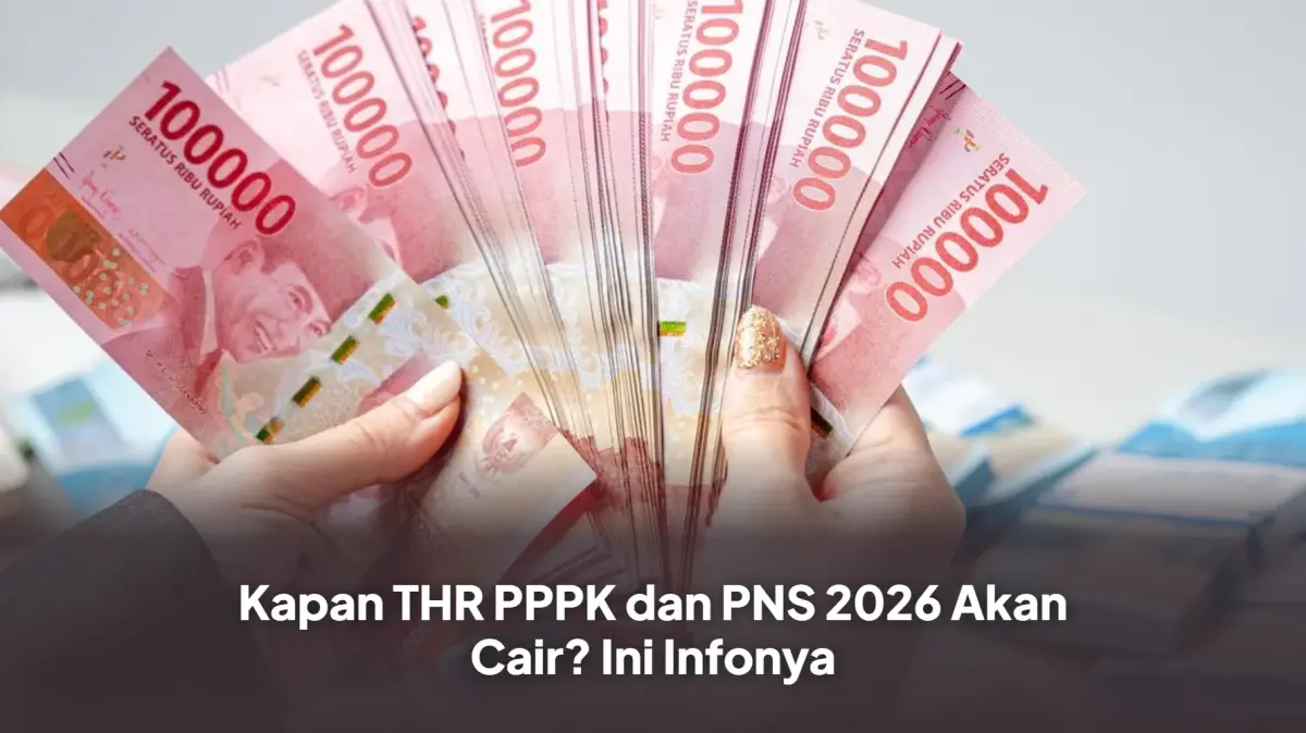 Pemerintah Pastikan THR ASN 2026 Cair Sebelum Lebaran, Anggaran Rp55 Triliun