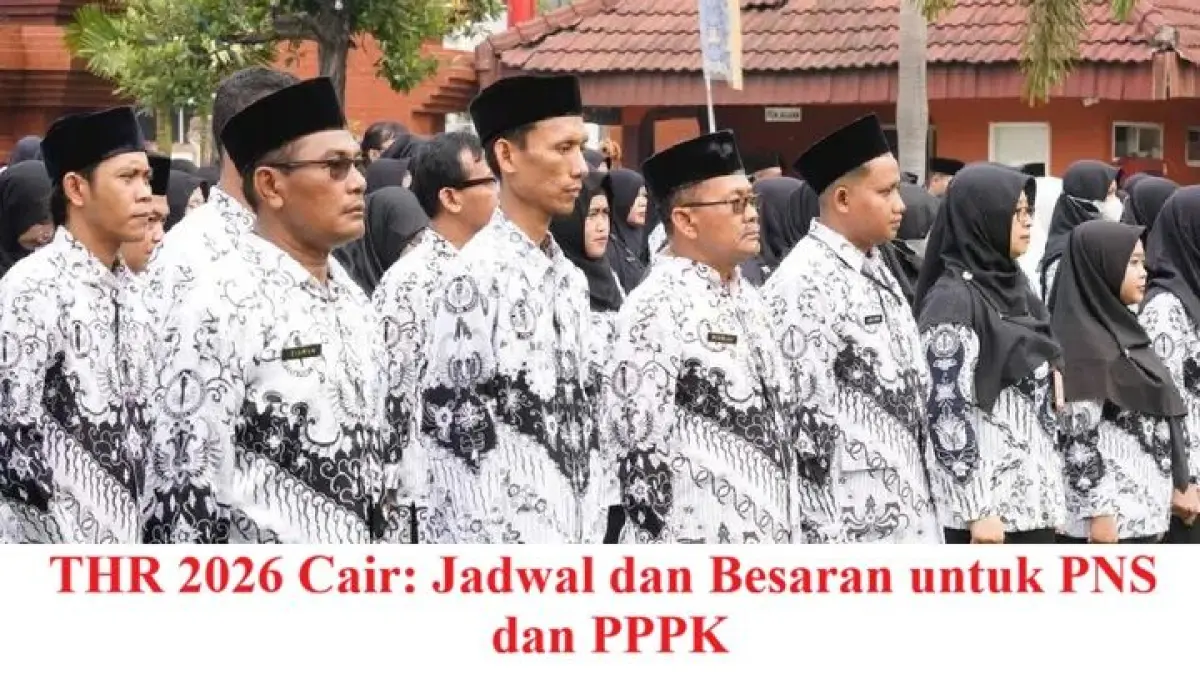 Pemerintah Siapkan Anggaran THR ASN 2026 Sebesar Rp 55 Triliun dalam APBN