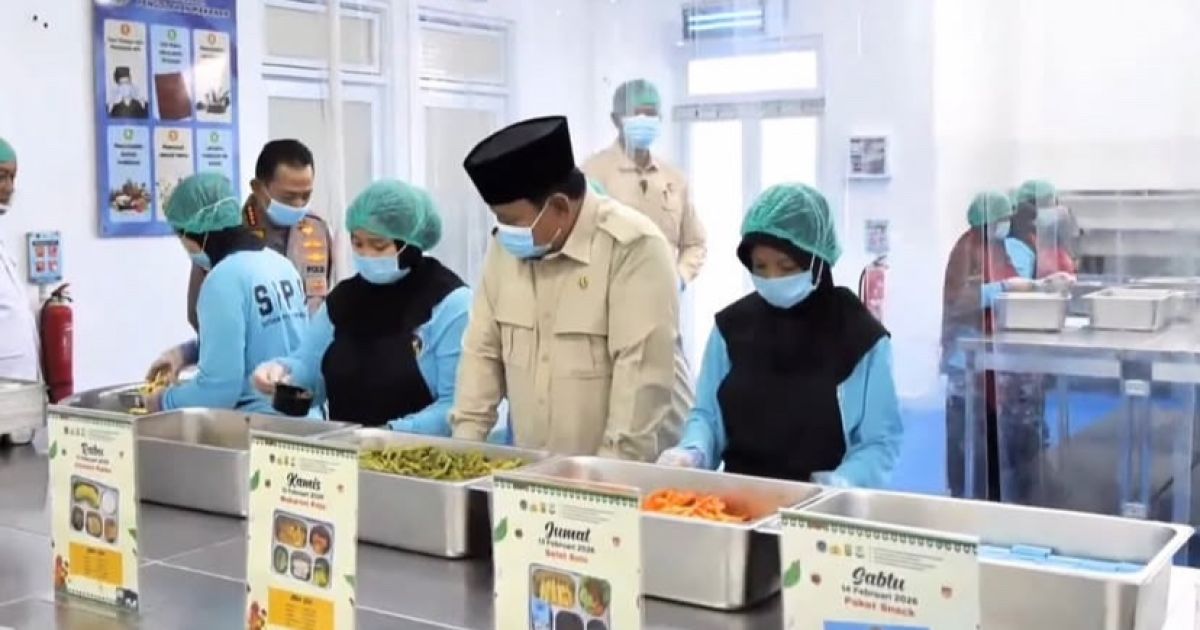 Prabowo Ungkap Data Makan Bergizi Gratis: Jangkau 60 Juta Orang dan Serap 290 Ribu Pekerja