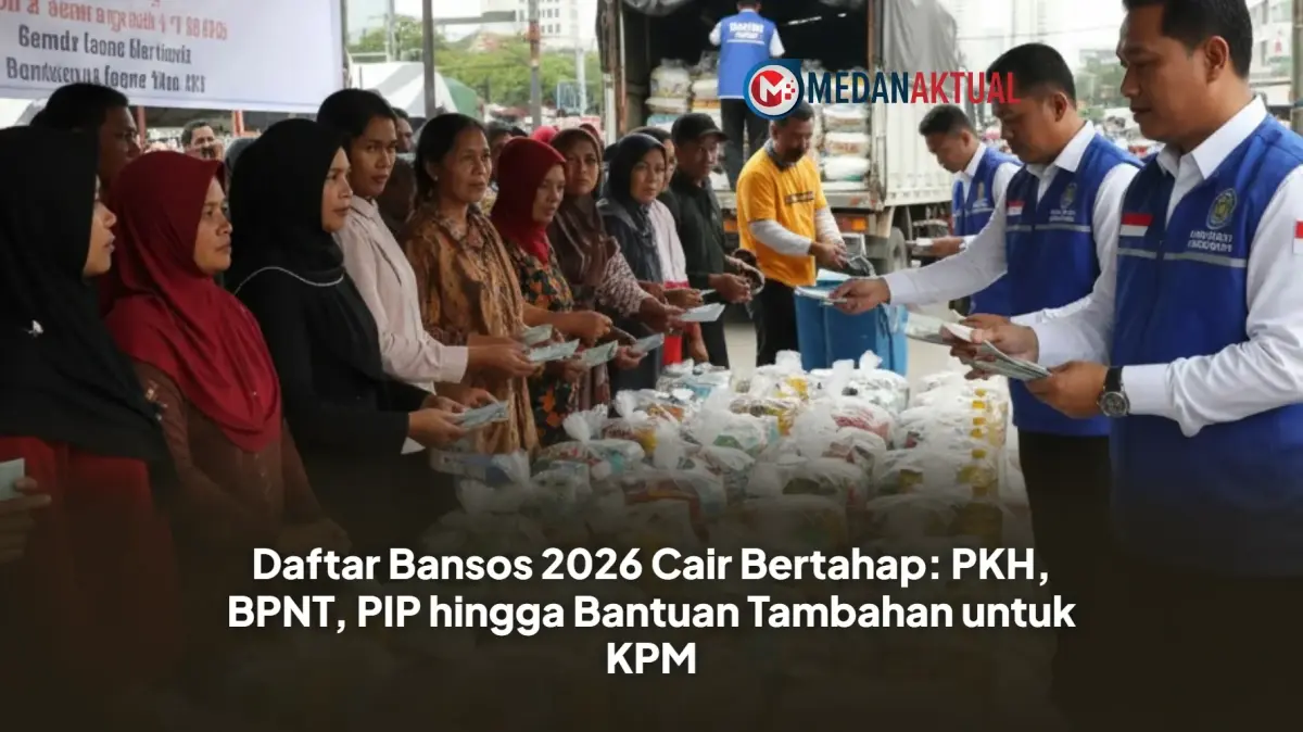 Kabar Gembira, Pemerintah Cairkan 8 Bansos Serentak Bagi KPM Terpilih