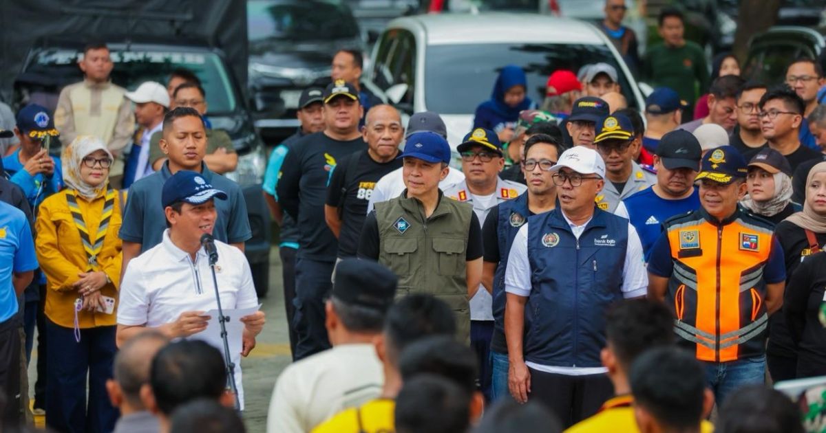 Menteri Lingkungan Hidup Apresiasi Korve Kebersihan di Kota Bogor