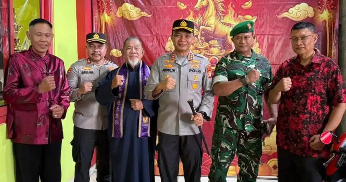 Kapolres Metro Depok Tinjau Pengamanan Imlek 2026, Pastikan Ibadah Berjalan Aman dan Kondusif