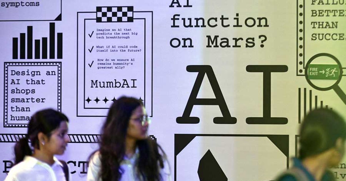 Kerugian $56 Miliar atau Sekitar Rp868 T Akibat Kekhawatiran AI Menguji Ketahanan Saham IT India (Foto Bloomberg)