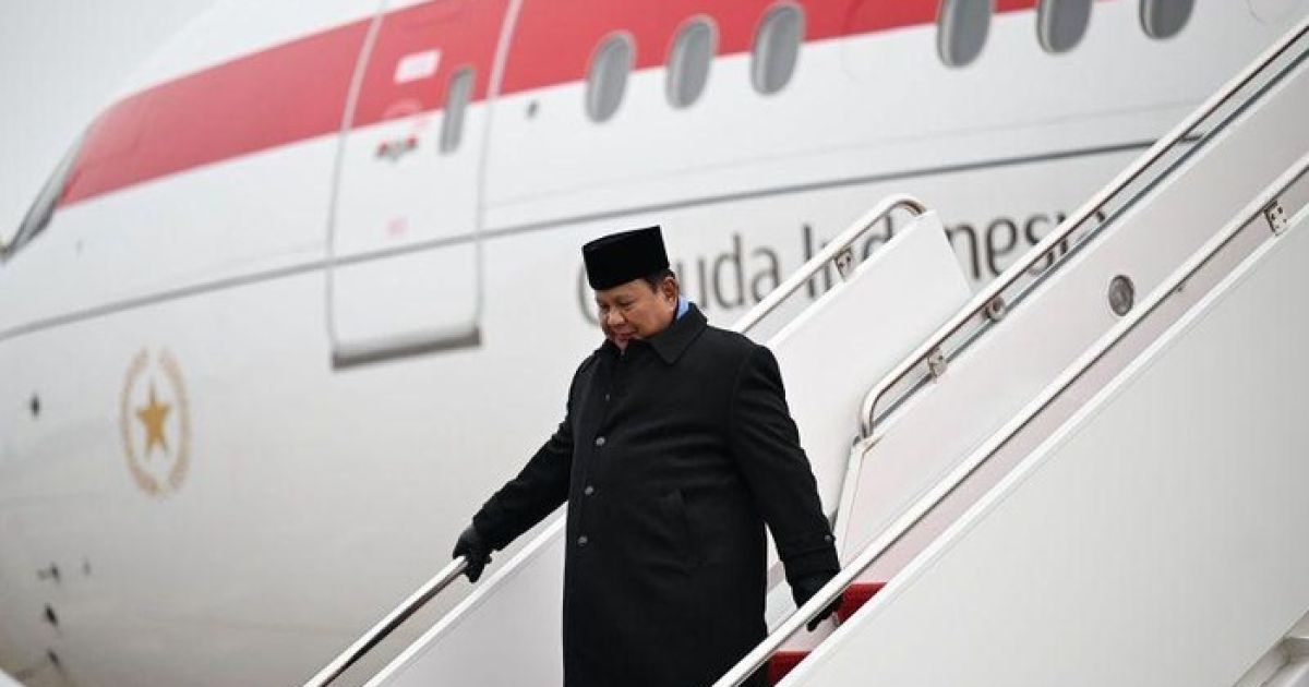 Prabowo Tiba di Washington DC, Hadiri KTT Perdana Board of Peace dan Bertemu Donald Trump