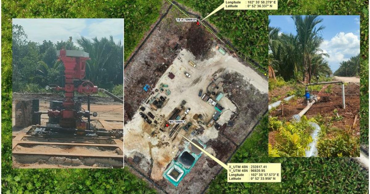 Ilustrasi: Sumur Eksplorasi MSTB NW-01 Resmi On Stream, Produksi 250 BOPD dalam Waktu Kurang dari 2 Bulan
