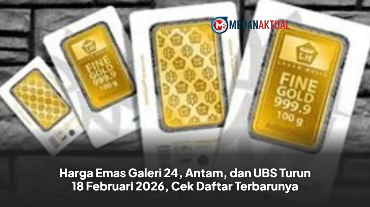 Harga Emas Hari Ini Anjlok Drastis, Saatnya Borong Antam dan UBS di Galeri 24