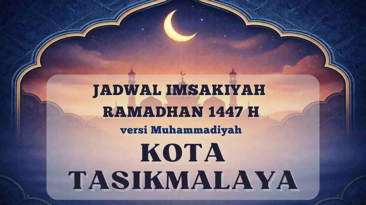 Panduan Imsakiyah Tasikmalaya: Muhammadiyah Rilis Jadwal Puasa 2026