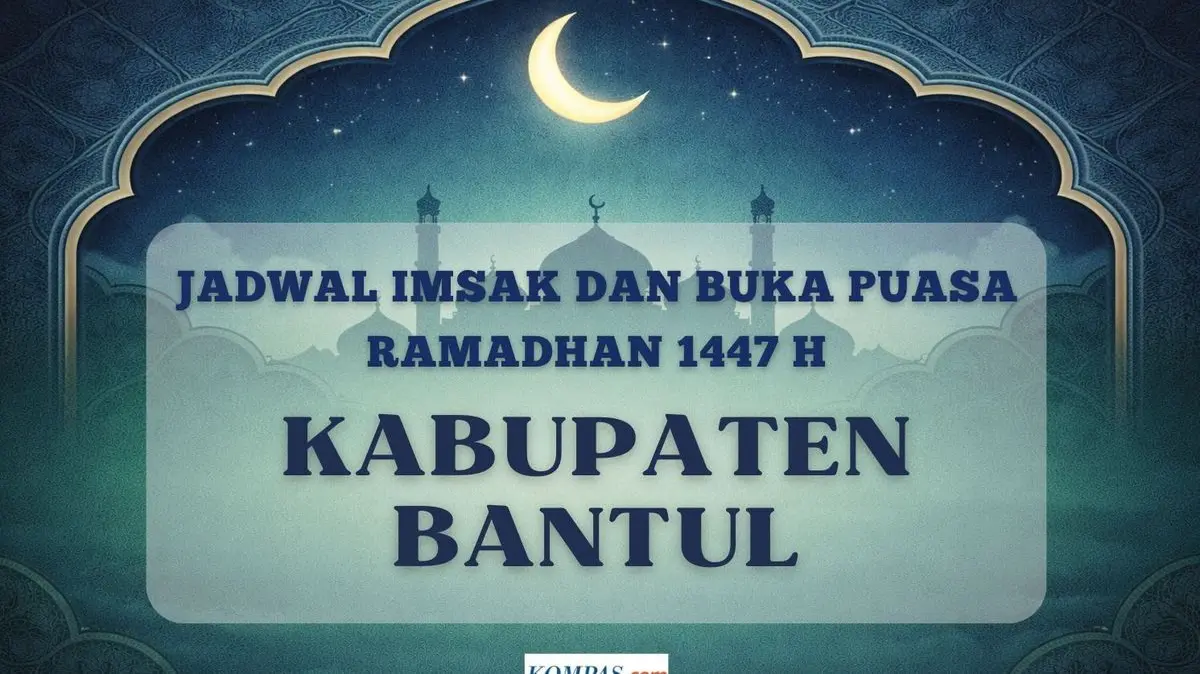 Warga Bantul Wajib Simpan! Inilah Jadwal Imsakiyah Ramadhan 1447 H Tahun 2026