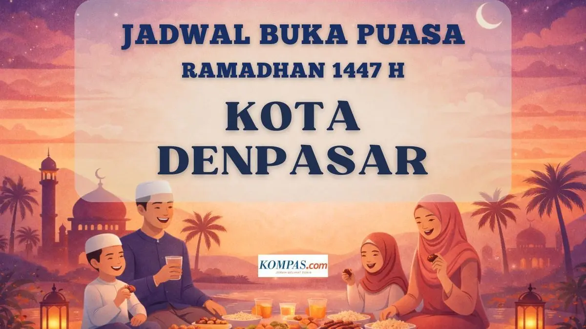 Catat! Jadwal Buka Puasa Denpasar Ramadan 1447 H Mulai 19 Februari 2026