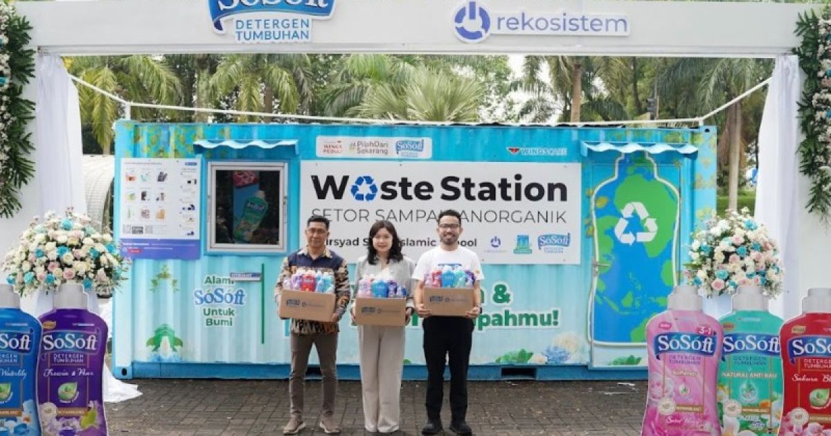 Mengusung kampanye #AlamiSoSoftUntukBumi, SoSoft mengajak konsumen ikut berperan aktif dalam menjaga lingkungan khususnya soal sampah plastik. foto: WINGS Group