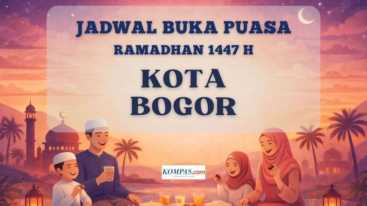 Catat! Inilah Jadwal Lengkap Buka Puasa Ramadhan 2026 di Kota Bogor