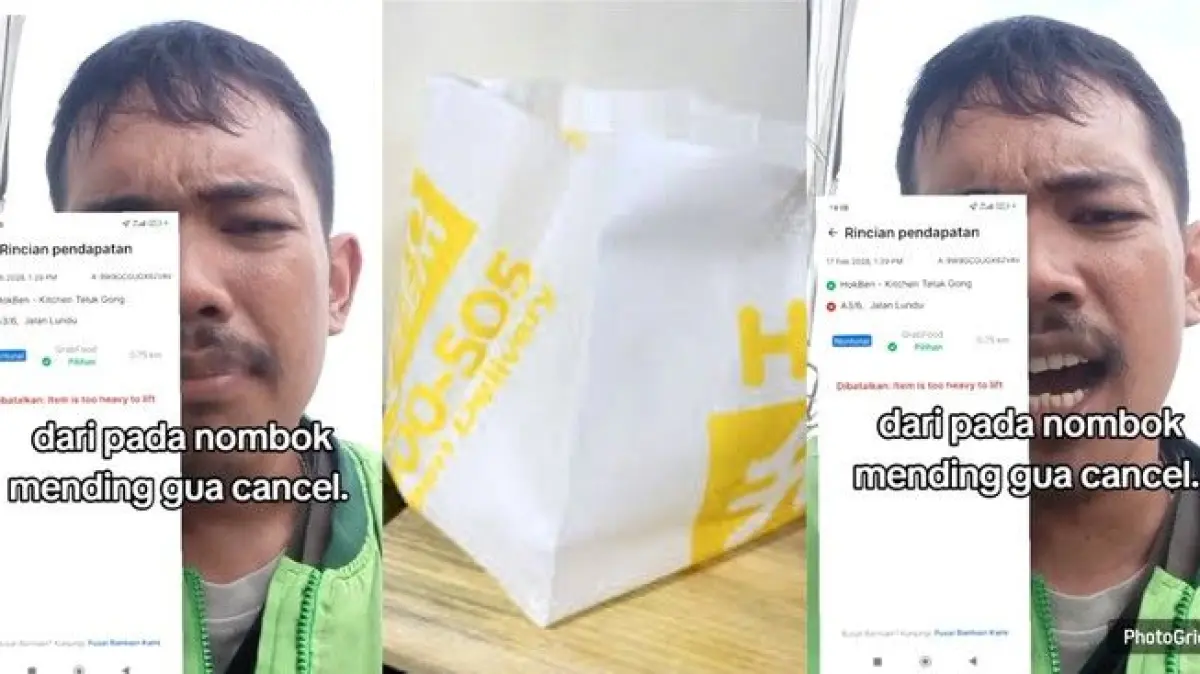 Viral Curhatan Ojol Jakarta: Pesanan Ratusan Ribu Tapi Pelanggan Ogah Bayar Tas