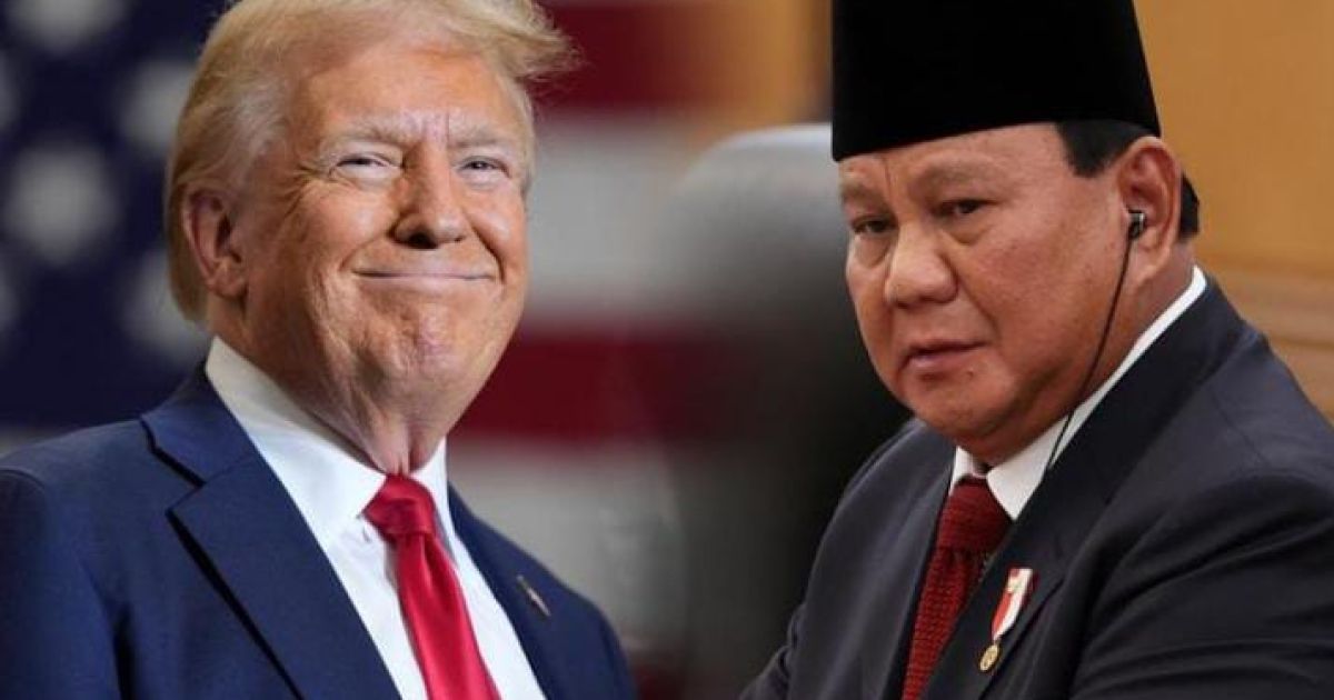 Foto Kolase Presiden AS, Donald Trump dan Presiden RI Prabowo Subianto yang kabarnya siap teken Kesepakatan Tarif RI–AS, membuka ruang bagi pelaku UMKM dan industri dalam negeri (AP Photo)