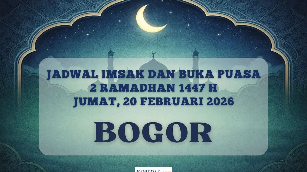 Panduan Imsakiyah Kota Bogor 2026: Cek Waktu Berbuka 2 Ramadhan 1447 H