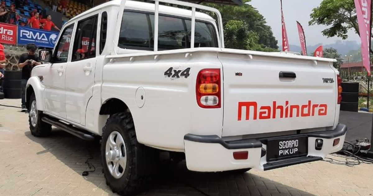 Mobil Scorpio Pik Up dari Mahindra & Mahindra kembali beroperasi di Indonesia (Foto Kompas.com/Donny)