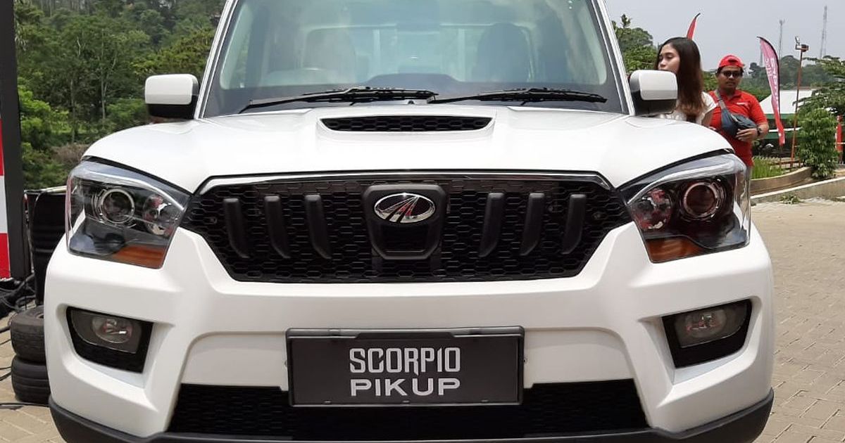 Scorpio Pik Up dari Mahindra & Mahindra kembali beroperasi di Indonesia (Foto Kompas.com/Donny)