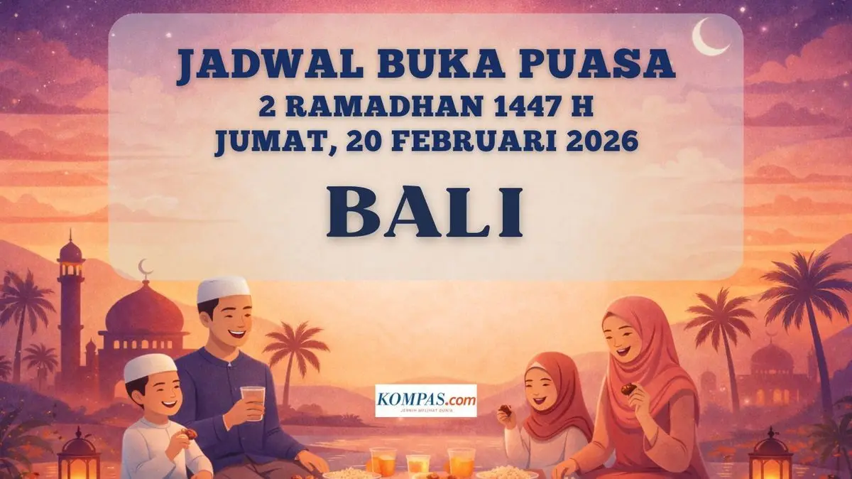 Simak Jadwal Buka Puasa Bali Ramadhan 2026: Waktu Maghrib Berbeda Tiap Wilayah