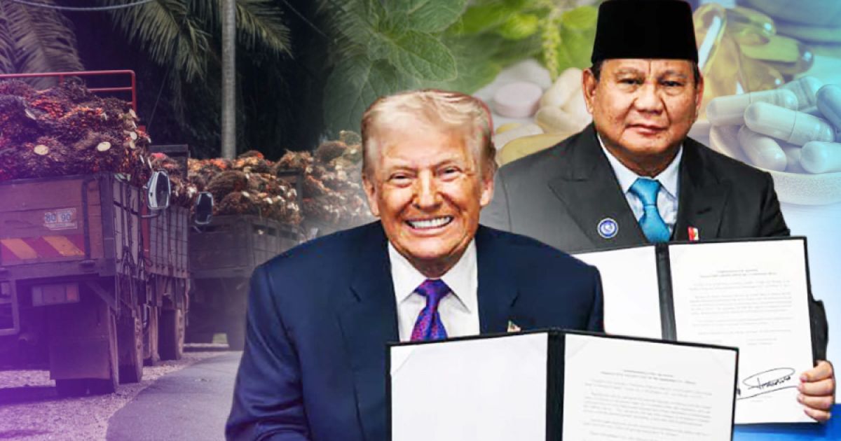 RI-AS Teken Perjanjian Dagang, Ada 1819 Pos Tarif dari Sawit Sampai Farmas (Foto: Diolah dari Berbagai Sumber oleh Bloomberg Technoz)