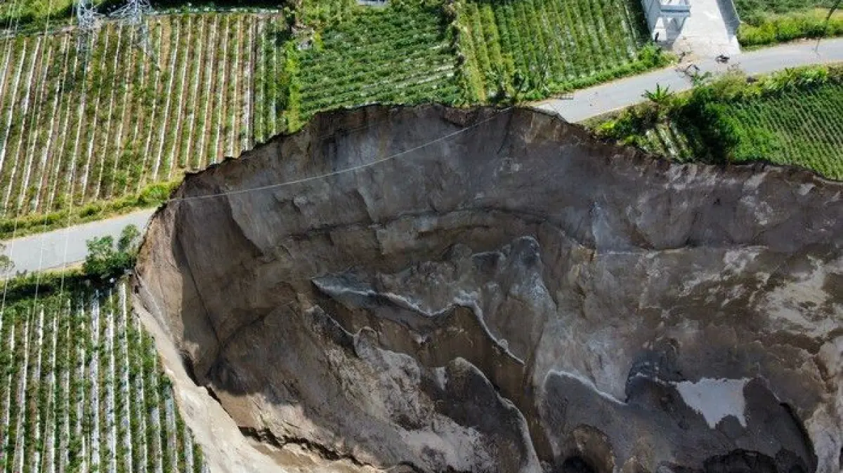 BRIN Bongkar Pemicu Asli Lubang Raksasa Aceh Tengah, Bukan Sinkhole!