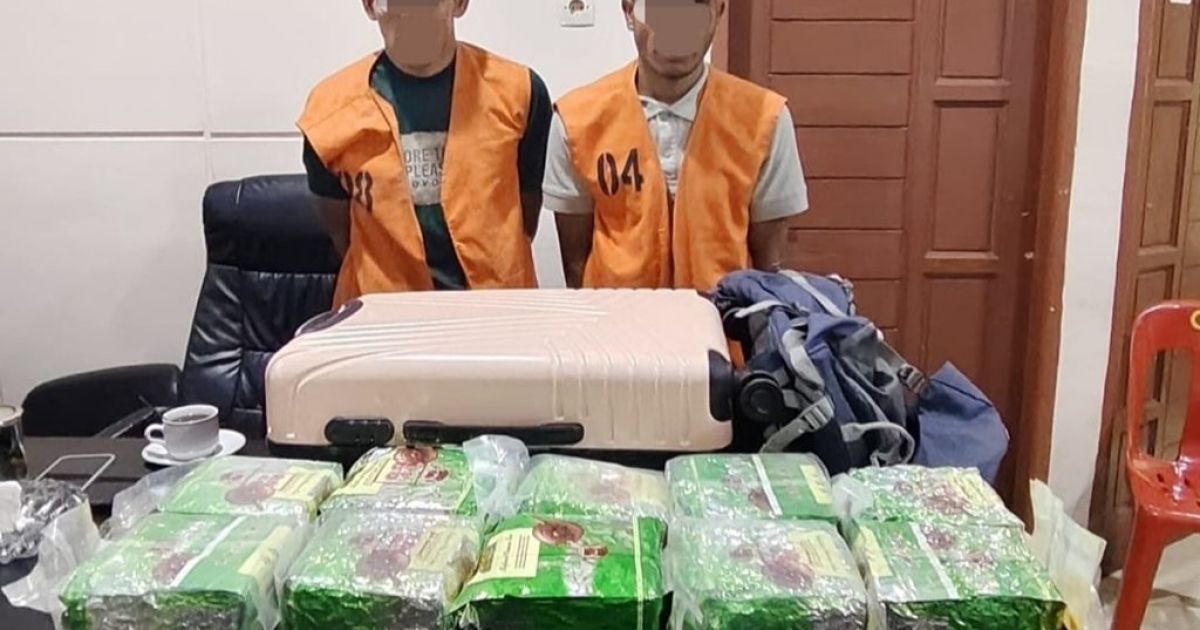 Polresta Deli Serdang Gagalkan Peredaran 21 Kilogram Sabu, dua Kurir Diamankan