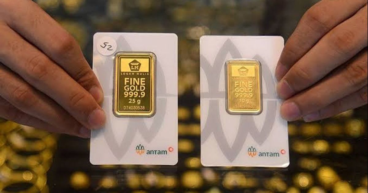 Harga Emas Antam (Foto: voi.id)