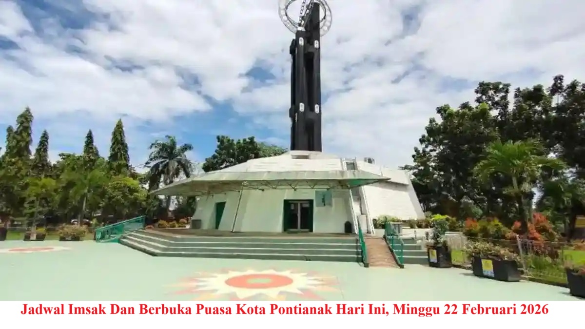 Panduan Ibadah: Jadwal Imsak dan Buka Puasa Pontianak 22 Februari 2026