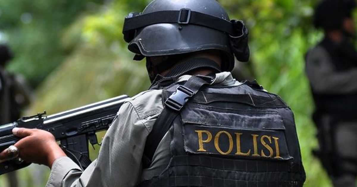 Ilustrasi pesonel Brimob. (ANTARA FOTO/Zainuddin MN via Kompas.com)