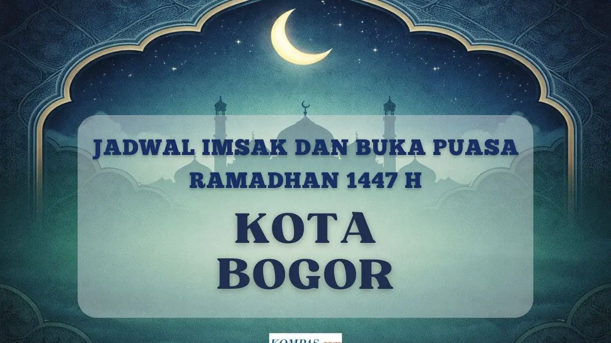 Warga Bogor Simak! Jadwal Imsakiyah dan Buka Puasa Hari Ini 23 Februari 2026