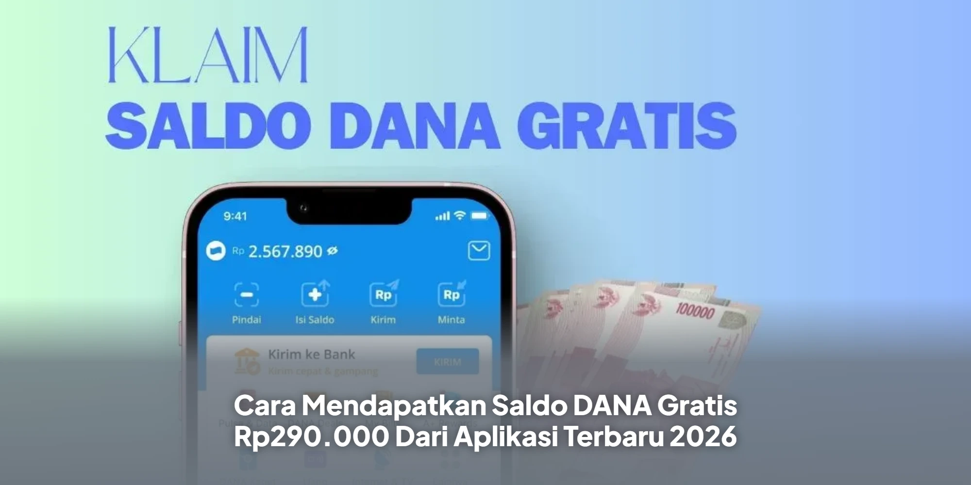 Trik Cuan Kilat! Klaim Saldo DANA Gratis Rp290 Ribu Lewat Aplikasi Hits 2026
