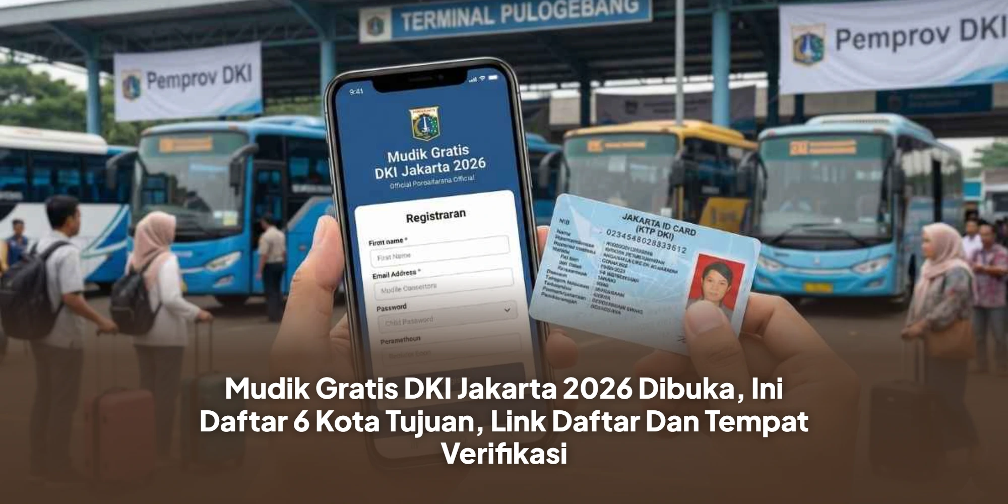 Mudik Gratis Jakarta 2026: Syarat Cek Desil Kini Bisa Lewat HP, Cek Sekarang!
