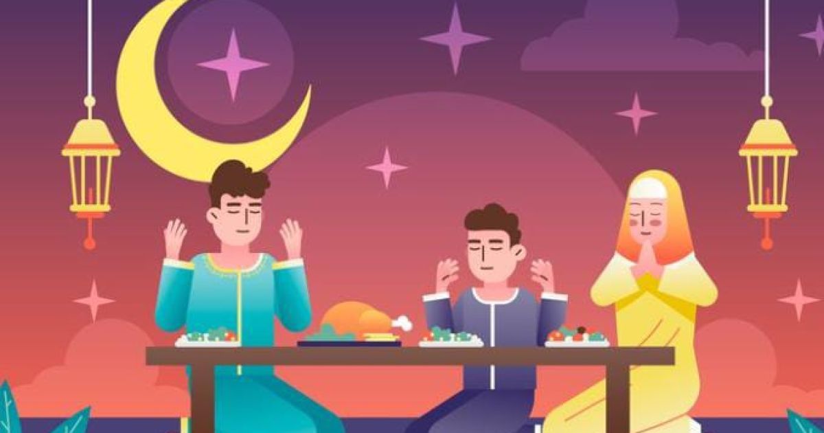 Ilustrasi nostalgia Ramadan 90-an (Foto: Freepik)