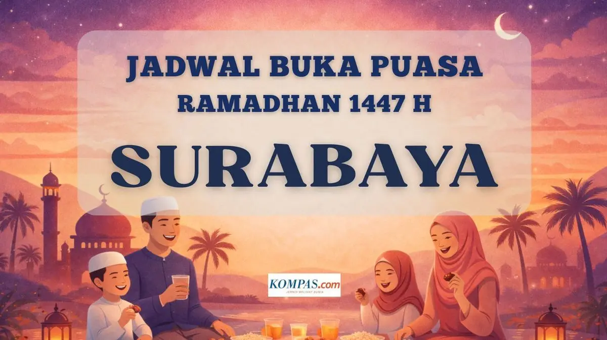 Update Jadwal Maghrib Surabaya 24 Februari 2026: Jangan Sampai Telat Berbuka!