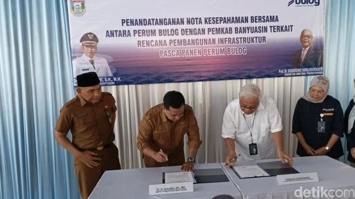 Lumbung Pangan Nasional! Banyuasin Siapkan Lahan Bangun Pabrik Padi Modern