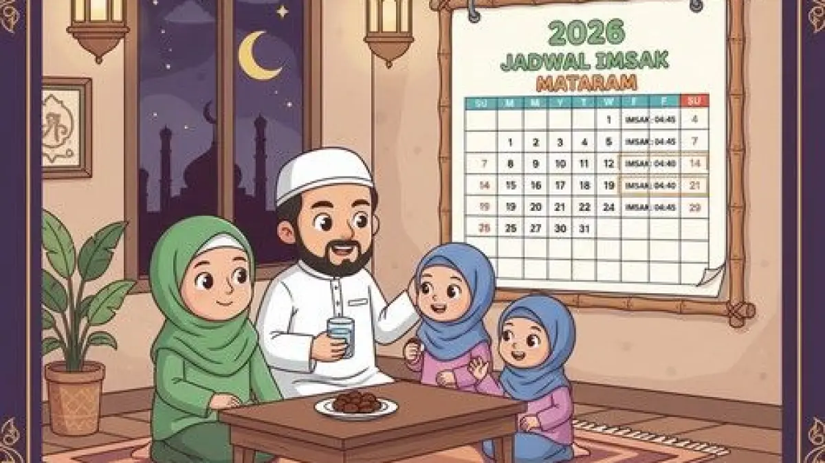 Panduan Imsak NTB 25 Februari 2026: Raih Berkah Sahur di Mataram